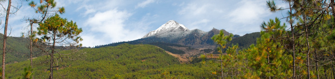 Montagne de Haba en novembre